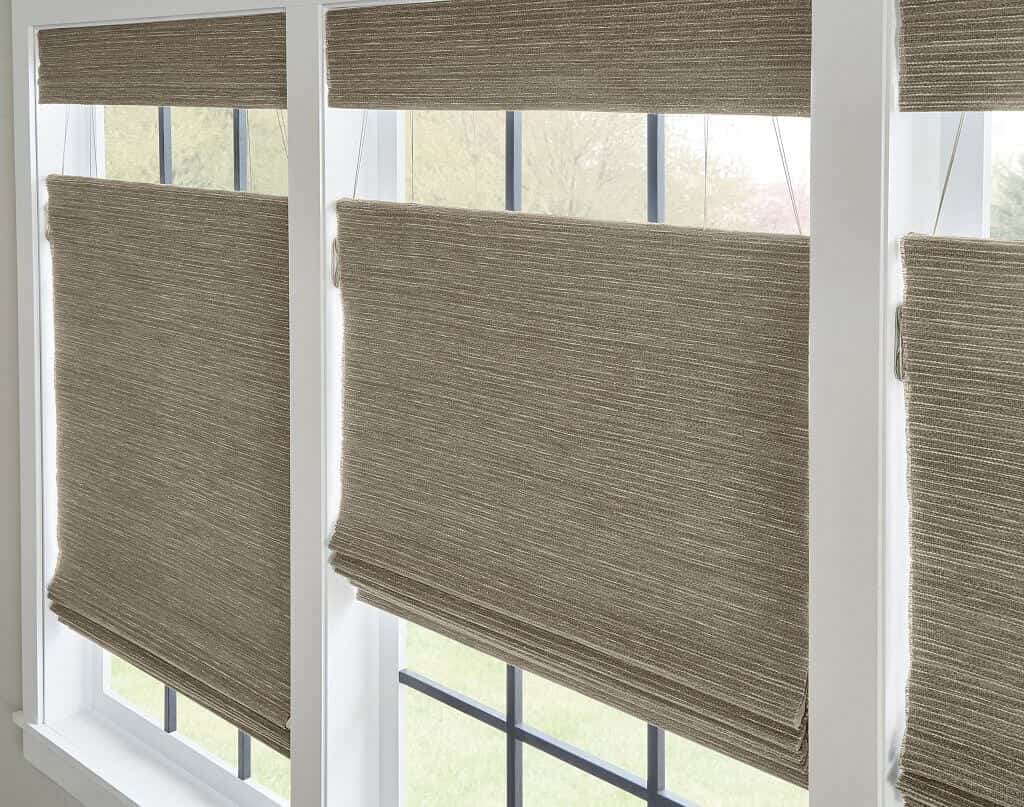 privacy liners for woven shades