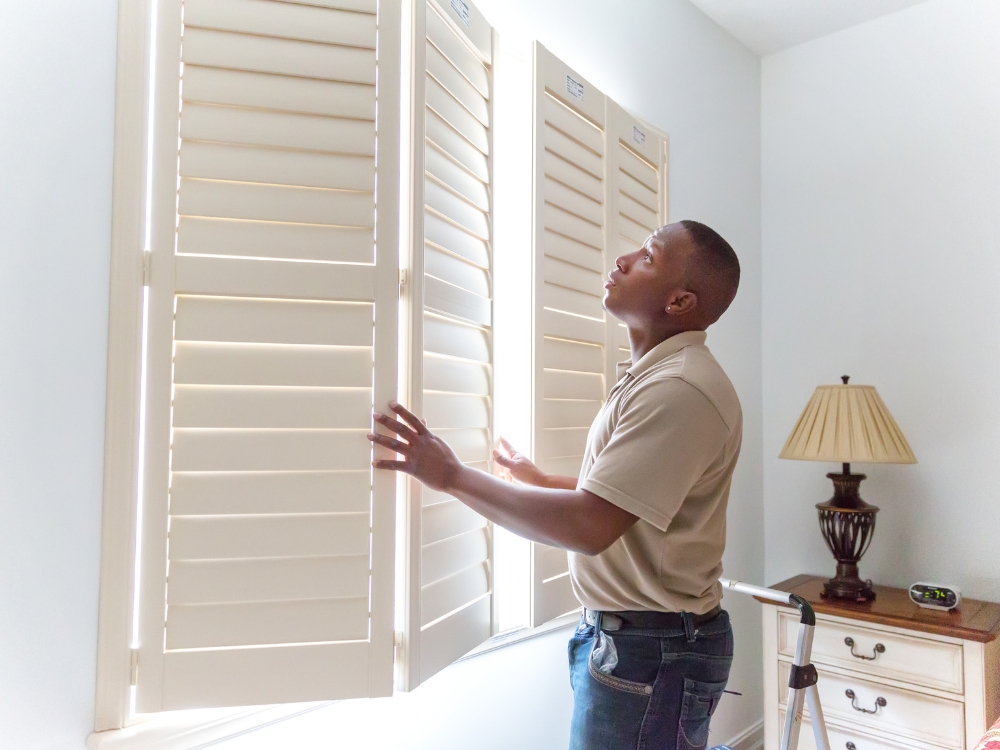 cleaning your indoor shutters